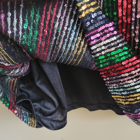 4/$15 SALE INC International Concepts | Sequin Sexy Tank Top Blouse Large NWOT - Picture 6 of 8